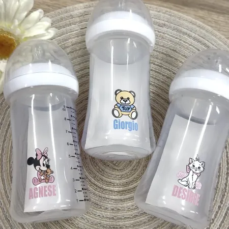 Personalized Baby Bottle with Name – BPA Free Anti-Colic Silicone 150m 2