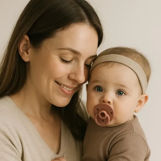 Chupeta Bebé 0–6 Meses Silicone | Tetina Redonda BabyJart