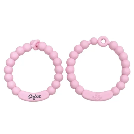 Bubble Beißring mit Namen personalisiert | BabyJart