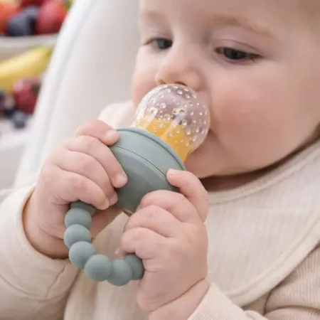 Chupeta de silicone para primeiras refeições