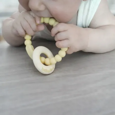 Bubble Beißring mit Namen personalisiert | BabyJart