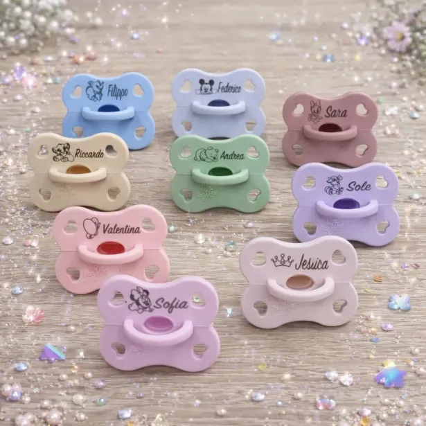 Ciuccio Lovely in Silicone Personalizzabile | BabyJART