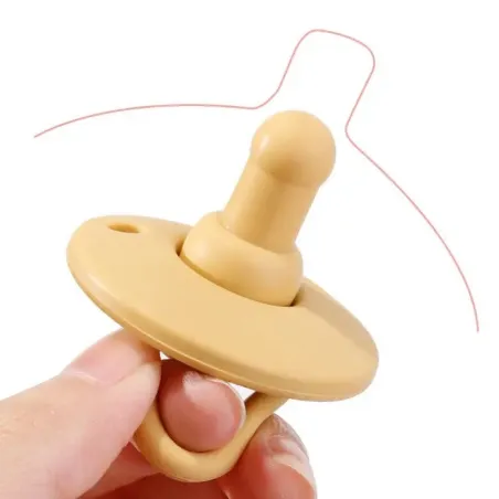 Sucette Bébé 0–6 Mois Silicone | Tétine Ronde BabyJart