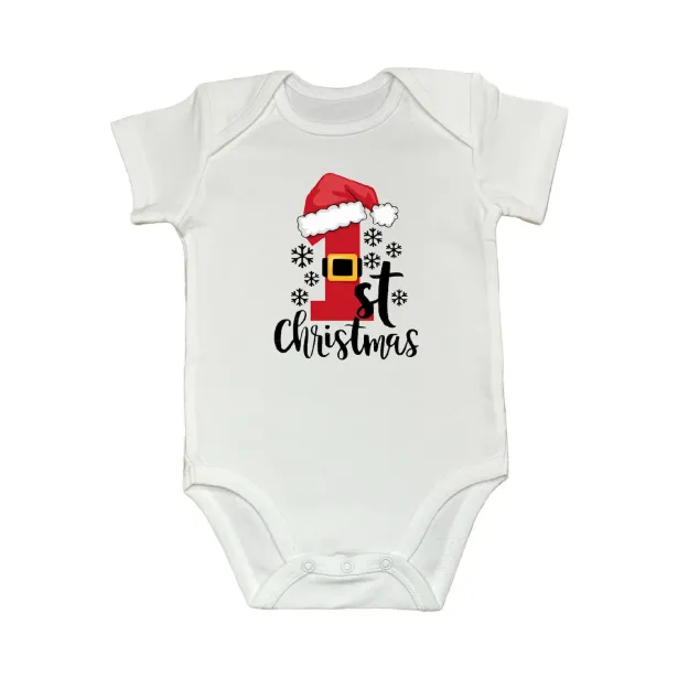 Babygrow de Natal Personalizado | Presente para Bebé