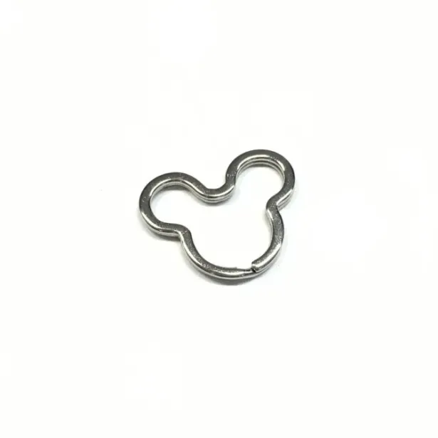 Steel Key Rings | Round, Heart, Star and Flower Shapes