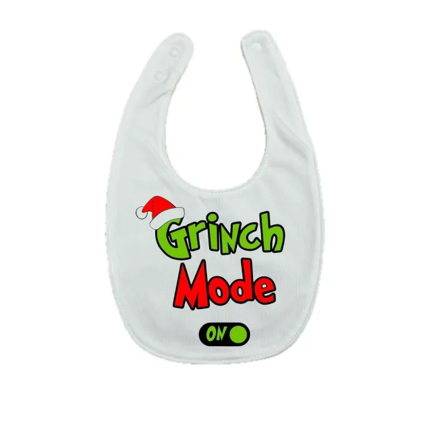 Personalized Cotton Baby Bib | With Full-Color Image