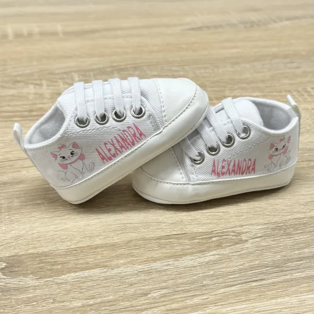 Scarpe Neonato Personalizzate con Nome e Immagine a Colori - Regalo
