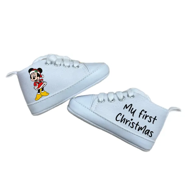 Personalisierte Babyschuhe mit Namen – Weihnachtsgeschenk