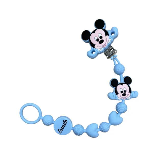 Cadena para Chupete BUBBLE CHARM de Silicona Personalizada | BabyJart
