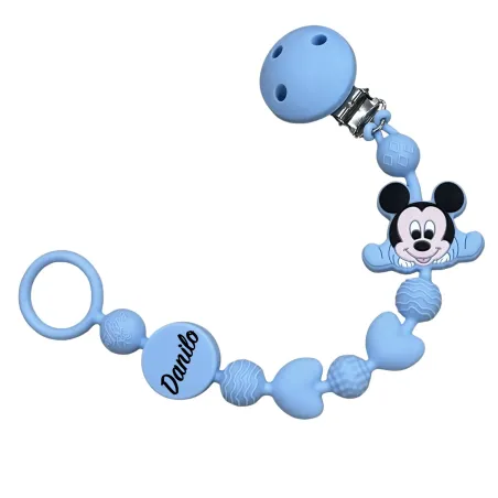 Cadena para Chupete BUBBLE CHARM de Silicona Personalizada | BabyJart