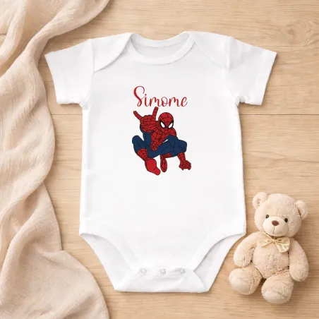 Body Bébé en Coton Personnalisé avec Prénom | Cadeau Naissance