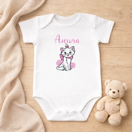 Body Bébé en Coton Personnalisé avec Prénom | Cadeau Naissance