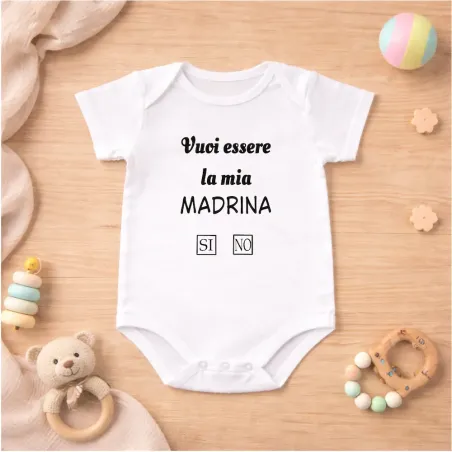 Body de Algodão Personalizado com Nome | Presente para Bebé