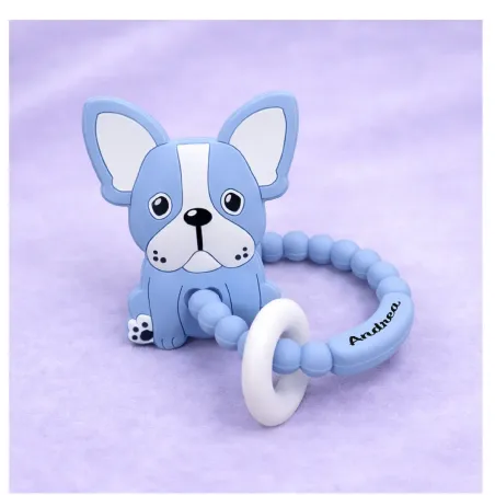 Anel de dentição Bubble personalizado | BabyJart