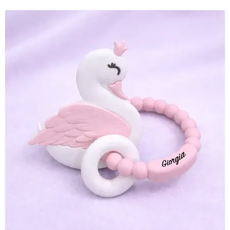 Bubble Beißring mit Namen personalisiert | BabyJart