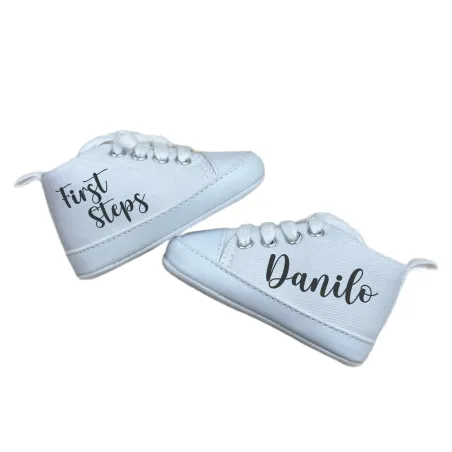 Zapatos bebé personalizados nombre | Regalo nacimiento