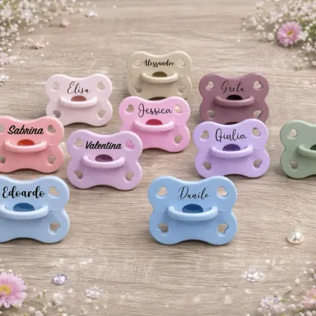Ciuccio Lovely in Silicone Personalizzabile | BabyJART