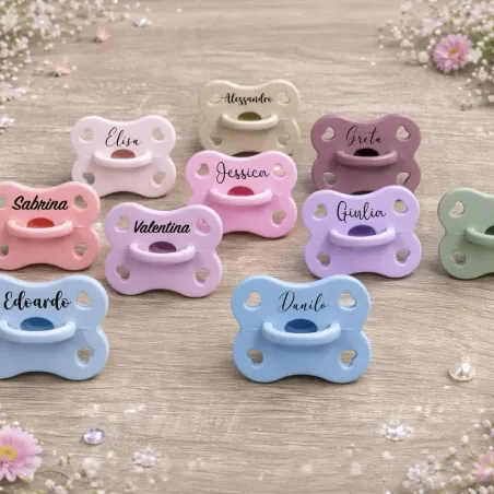 Ciuccio Lovely in Silicone Personalizzabile | BabyJART