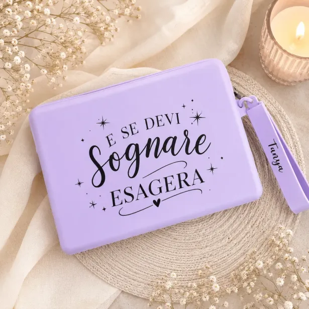 Personalisierte Silikon Tasche FORYOU | Baby & Mama