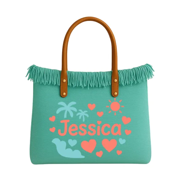 Personalized Beach Bag with Name or Design | BABYJART