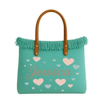 Saco de Praia Personalizado com Nome ou Design | BABYJART