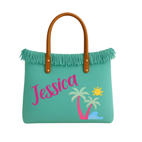 Sac de Plage Personnalisé avec Prénom ou Motif | BABYJART