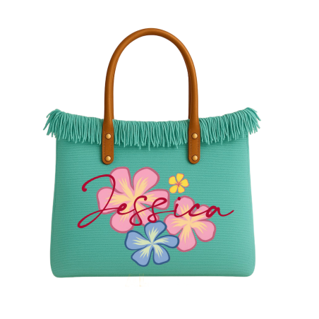Saco de Praia Personalizado com Nome ou Design | BABYJART