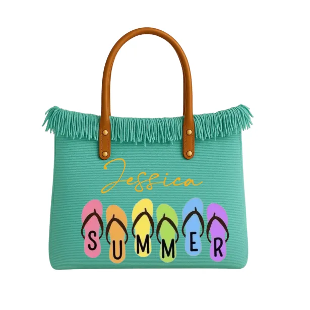 Personalized Beach Bag with Name or Design | BABYJART