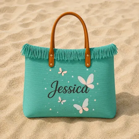 Bolsa de Playa Personalizada con Nombre o Diseño | BABYJART