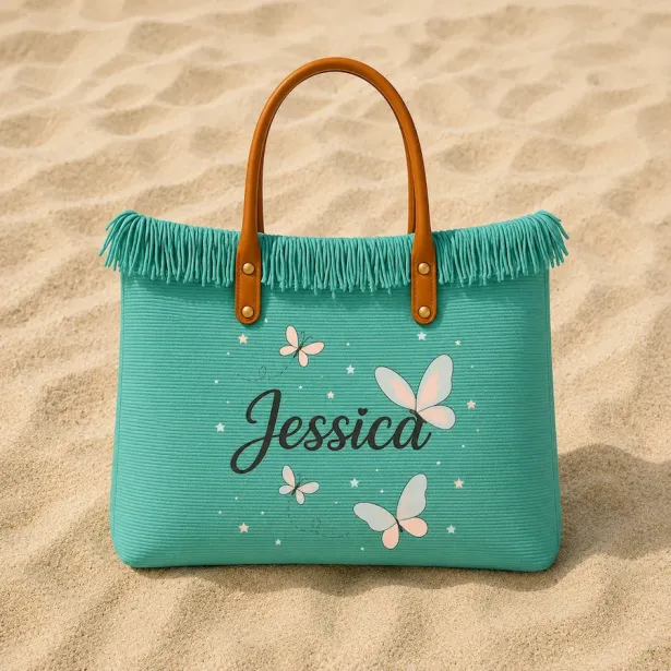 Bolsa de Playa Personalizada con Nombre o Diseño | BABYJART