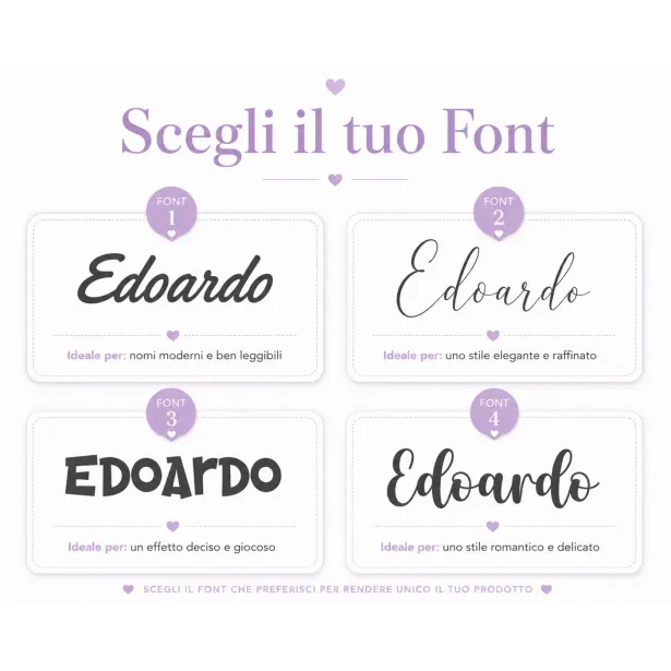 Ciuccio Lovely in Silicone Personalizzabile | BabyJART