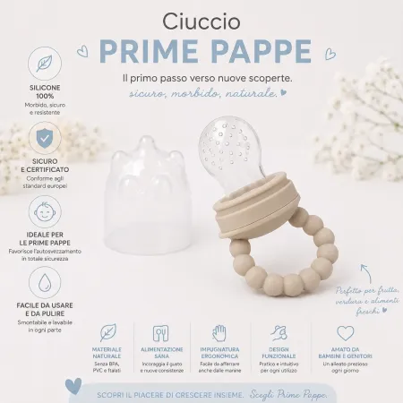 Chupeta Fruta Bebé BabyJart | Chupeta Primeiras Papas