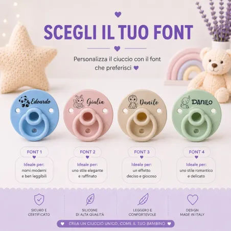 Baby Pacifier 0–6 Months Silicone | Round Teat BabyJart