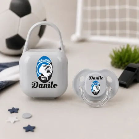 Personalisierter Fußball-Schnuller | Lieblingsverein des Babys