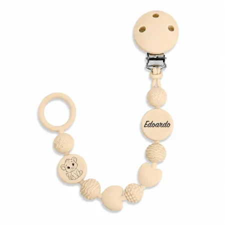 Attache-tétine en Silicone BUBBLE Personnalisée | BabyJart