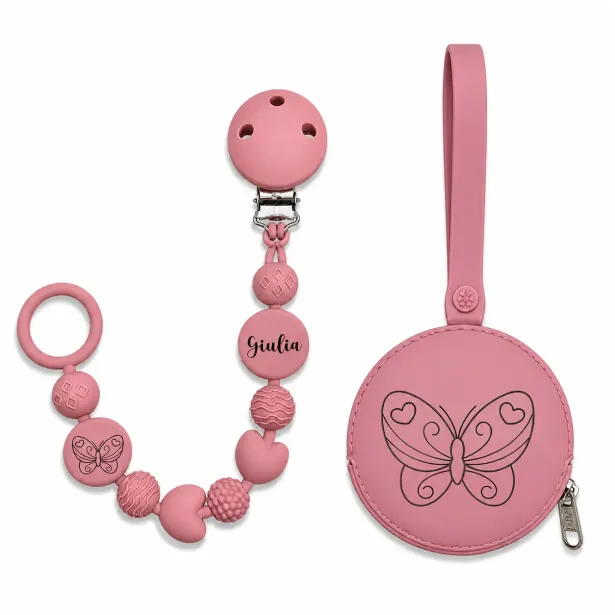 Personalized Silicone Pacifier Chain BUBBLE | BabyJart