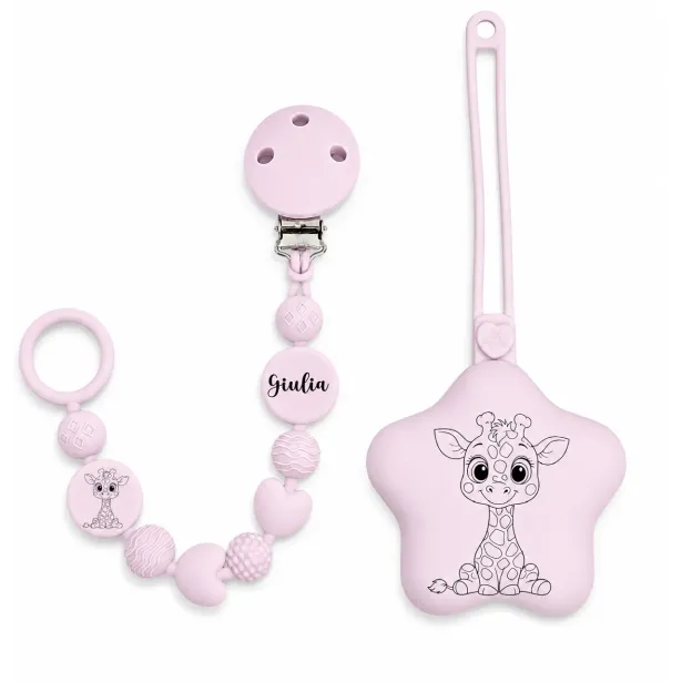 Corrente de Chupeta BUBBLE de Silicone Personalizada