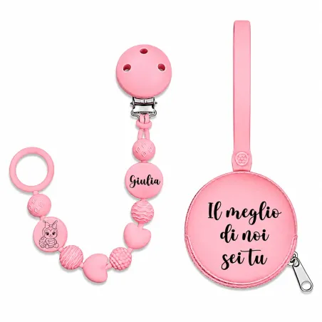 Personalized Silicone Pacifier Chain BUBBLE | BabyJart
