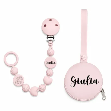 Corrente de Chupeta BUBBLE de Silicone Personalizada 2
