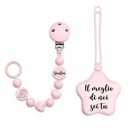Personalized Silicone Pacifier Chain BUBBLE | BabyJart