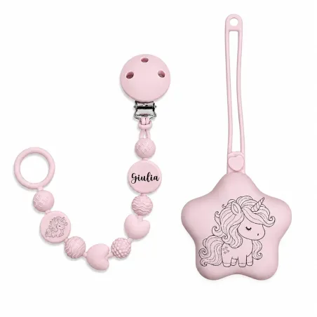 Personalized Silicone Pacifier Chain BUBBLE | BabyJart