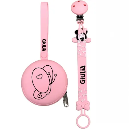 Cadena para Chupete FLAT de Silicona Personalizada | BabyJart