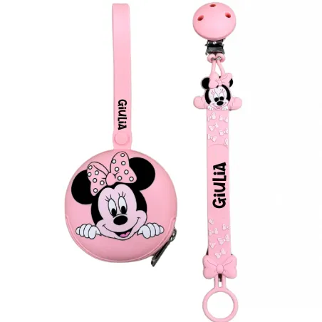 Cadena para Chupete FLAT de Silicona Personalizada | BabyJart