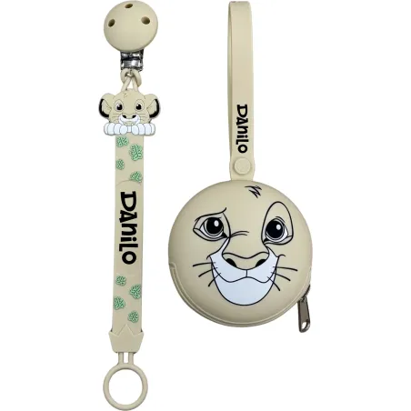 Attache-tétine en Silicone FLAT Persoannalisée | BabyJart