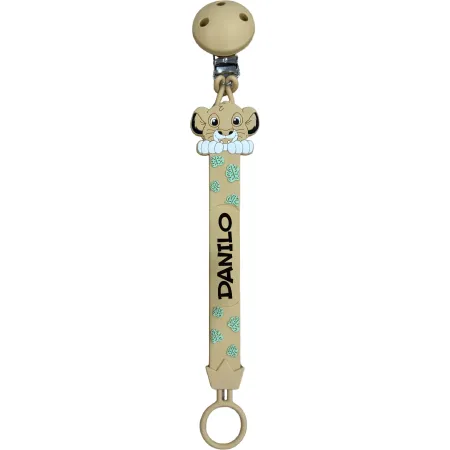 Prendedor de chupeta FLAT de Silicone Personalizada | BabyJart