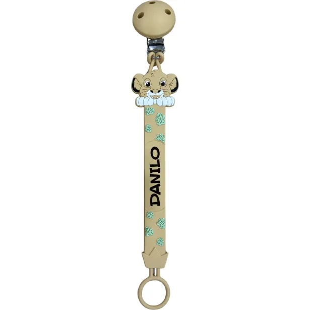 Cadena para Chupete FLAT de Silicona Personalizada | BabyJart