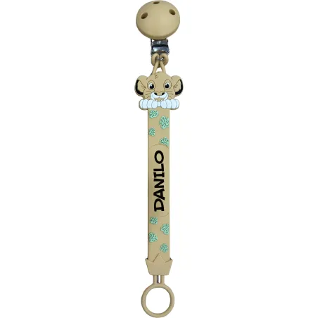 Cadena para Chupete FLAT de Silicona Personalizada | BabyJart