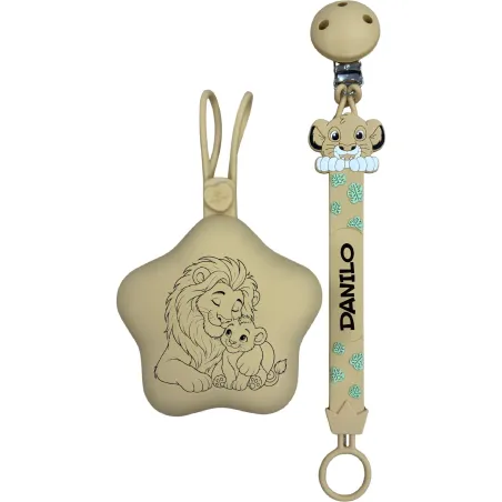 Personalized Silicone Pacifier Chain FLAT | BabyJart