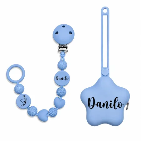 Personalized Silicone Pacifier Chain BUBBLE | BabyJart