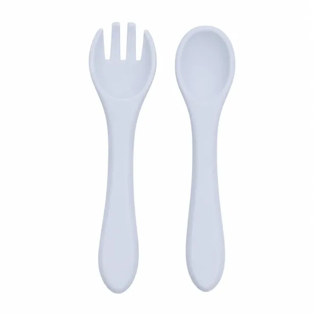 Posate in Silicone Personalizzate con Nome e Immagine | Svezzamento